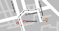 Схема проезда в АрендаАвто-люб